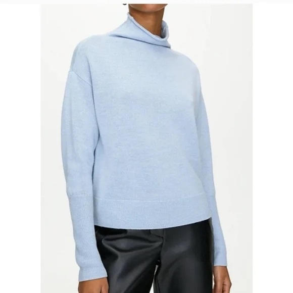 Wilfred Sweaters - Aritzia Wilfred Mockneck Merino Wool Sweater